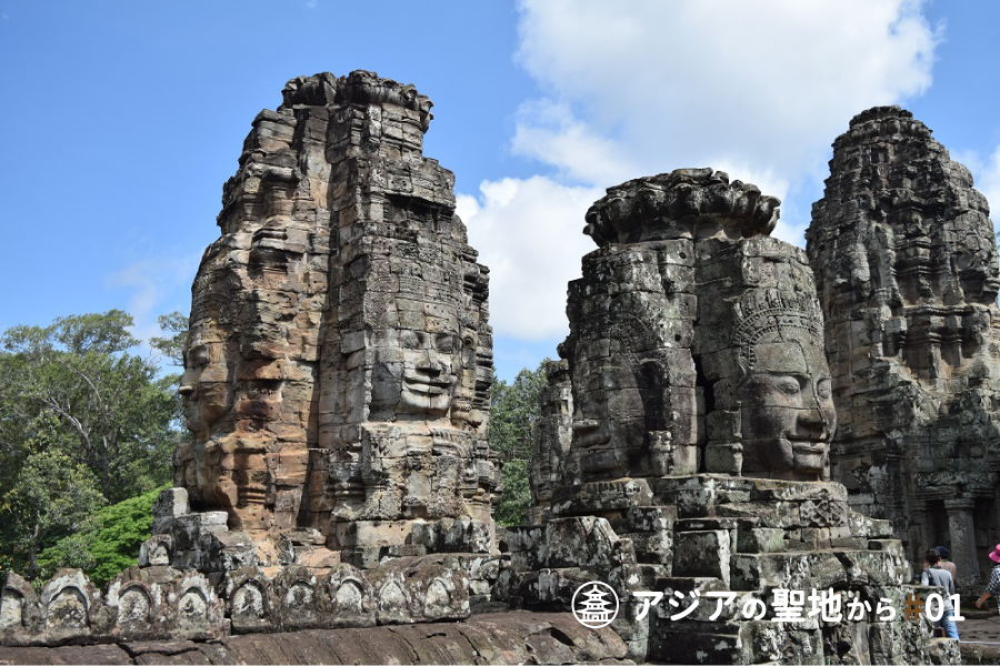 バイヨン寺院の石像