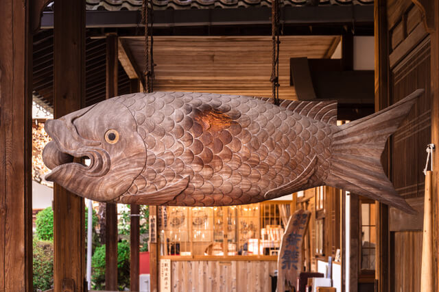 萬福寺 開梛（魚梛）