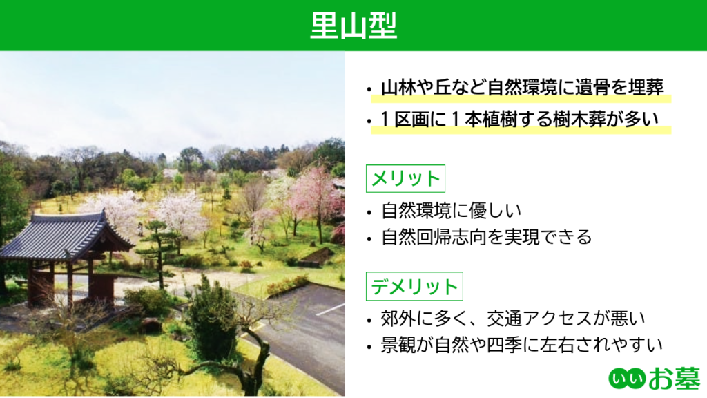 里山型樹木葬